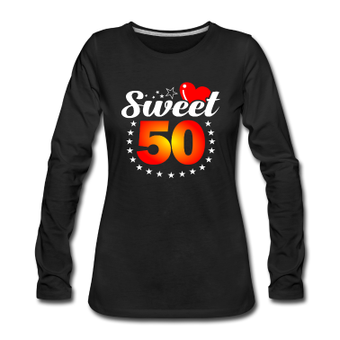 50 Geburtstag Geschenk Langarmshirt - 50. Geburtstag