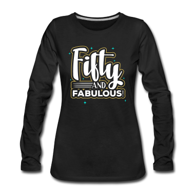 50 Geburtstag Geschenk Langarmshirt - 50. Geburtstag