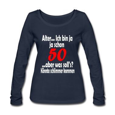 50 Geburtstag Geschenk Langarmshirt - 50. Geburtstag