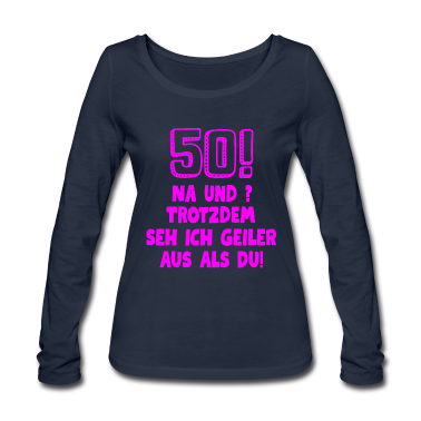 50 Geburtstag Geschenk Langarmshirt - 50. Geburtstag
