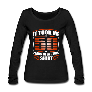 50 Geburtstag Geschenk Langarmshirt - 50. Geburtstag