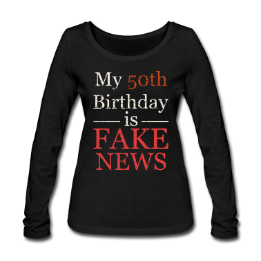 50 Geburtstag Geschenk Langarmshirt - 50. Geburtstag