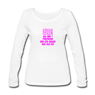 50 Geburtstag Geschenk Langarmshirt - 50. Geburtstag