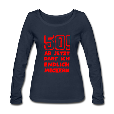 50 Geburtstag Geschenk Langarmshirt - 50. Geburtstag