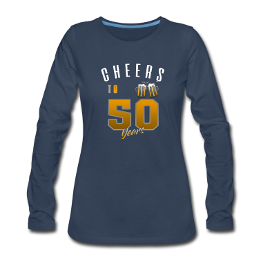 50 Geburtstag Geschenk Langarmshirt - 50. Geburtstag
