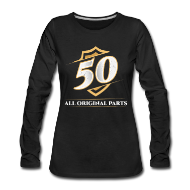 50 Geburtstag Geschenk Langarmshirt - 50. Geburtstag