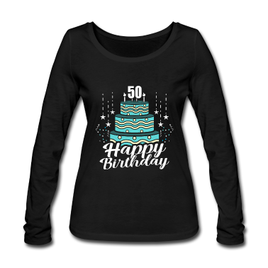 50 Geburtstag Geschenk Langarmshirt - 50. Geburtstag