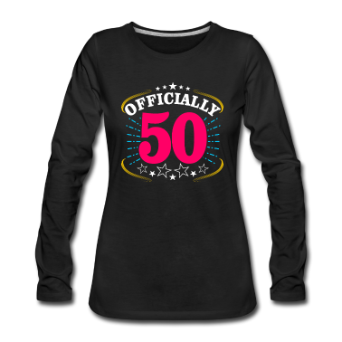 50 Geburtstag Geschenk Langarmshirt - 50. Geburtstag
