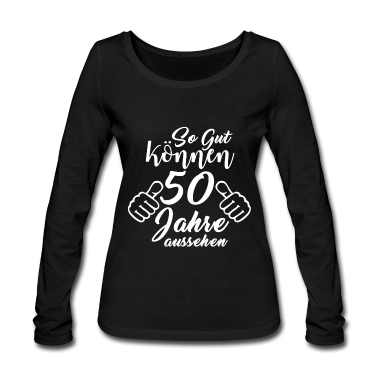 50 Geburtstag Geschenk Langarmshirt - 50. Geburtstag