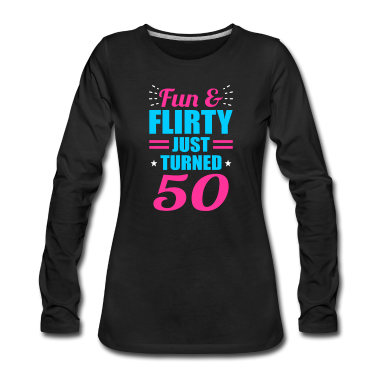 50 Geburtstag Geschenk Langarmshirt - 50. Geburtstag