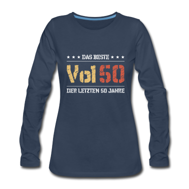 50 Geburtstag Geschenk Langarmshirt - 50. Geburtstag