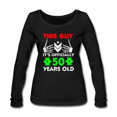 50 Geburtstag Geschenk Langarmshirt - 50. Geburtstag