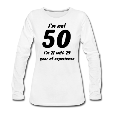 50 Geburtstag Geschenk Langarmshirt - 50. Geburtstag