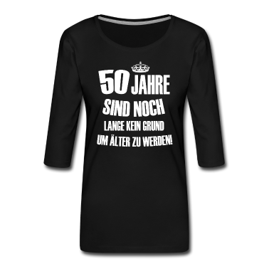 50 Geburtstag Geschenk Langarmshirt - 50 Geburtstag