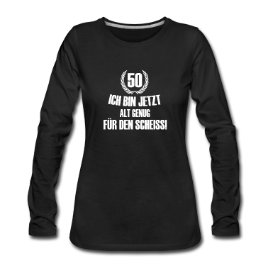 50 Geburtstag Geschenk Langarmshirt - 50. Geburtstag