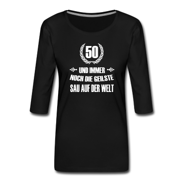 50 Geburtstag Geschenk Langarmshirt - 50 Geburtstag