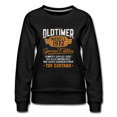 50 Geburtstag Geschenk Pullover - Oldtimer Baujahr 1972 geboren Geburtstagsspruch