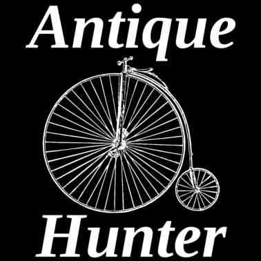 Motiv Antike Sammler Hunter old School Retro Fahrrad