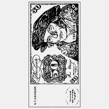 Motiv 50 Deutsche Mark Schein Geldschein 50. Geburtstag