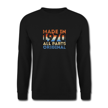 50 Geburtstag Geschenk Pullover - Made in 1970 Retro Vintage 50. Geburtstag