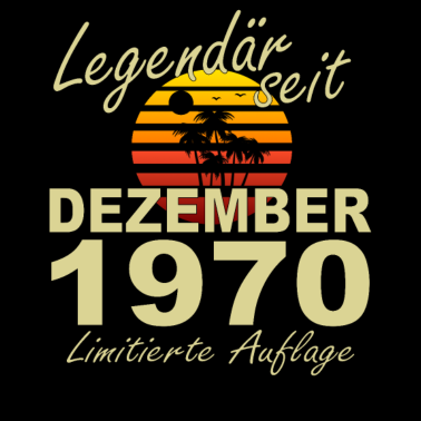 Motiv Legendär Dezember 1970 Jahr Geburtstag Geschenk