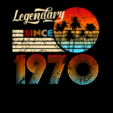 Motiv Männer 50. Geburtstag Legendary Since 1970