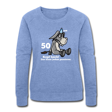 50 Geburtstag Geschenk Pullover - 50 Kopf Hoch Das Kann Jedem Passieren Esel 50 Gebu