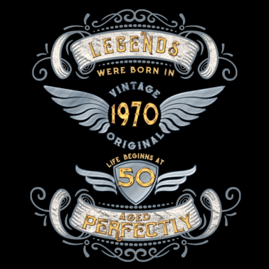 Motiv 50 Geburtstag -1970 Geboren Geschenk
