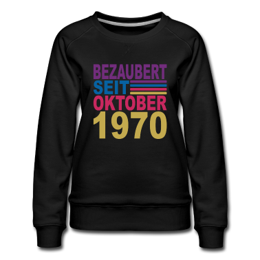 50 Geburtstag Geschenk Pullover - Bezaubert Oktober 1970 Jahr Geburtstag Geschenk