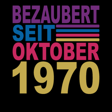 Motiv Bezaubert Oktober 1970 Jahr Geburtstag Geschenk