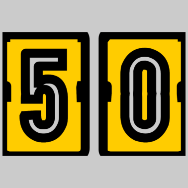 Motiv 50. 50. GEBURTSTAG. Geburtstag 50 Jahre