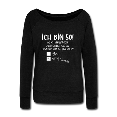 50 Geburtstag Geschenk Pullover - ICH BIN 50! - 50. GEBURTSTAG