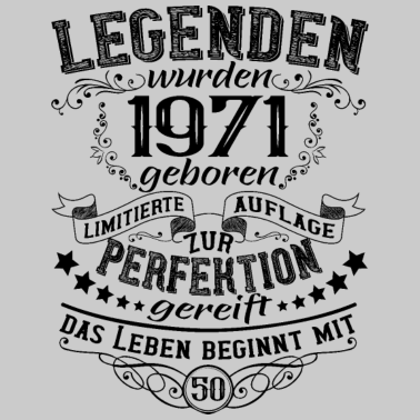 Motiv 1971 Geburtstag Geschenkideen 50. Geburtstag