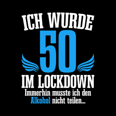 Motiv 50. Geburtstag im Lockdown Geschenkidee