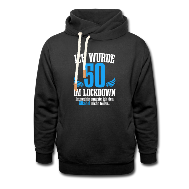 50 Geburtstag Geschenk Hoodie - 50. Geburtstag im Lockdown Geschenkidee