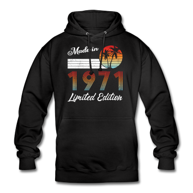 50 Geburtstag Geschenk Hoodie - 50. Geburtstag Made in 1971 Limited Edition