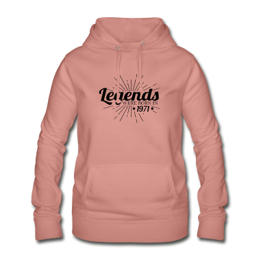 50 Geburtstag Geschenk Hoodie - Legenden wurden 1971 geboren