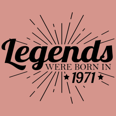 Motiv Legenden wurden 1971 geboren