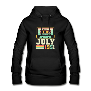 50 Geburtstag Geschenk Hoodie - 50. Geburtstag Geschenk Juli 1951 50 Jahre