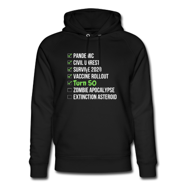 50 Geburtstag Geschenk Hoodie - 50. Geburtstag Lustig Pandemie Virus