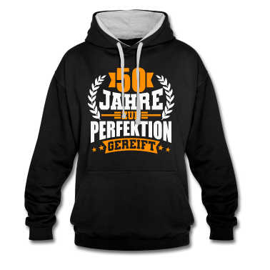 50 Geburtstag Geschenk Hoodie - 50 Jahre Perfektion 50. Geburtstag Geschenk