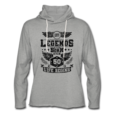50 Geburtstag Geschenk Hoodie - 50 Geburtstag Legende 1971
