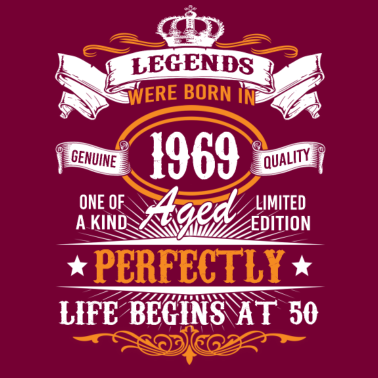 Motiv 50. Geburtstag 1969 50 Jahre Legenden