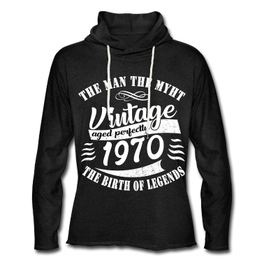 50 Geburtstag Geschenk Hoodie - 50. Geburtstag Der Mann Die Legende Vintage Style