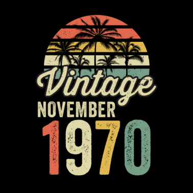 Motiv 50. Geburtstag Männer Vintage since November 1970