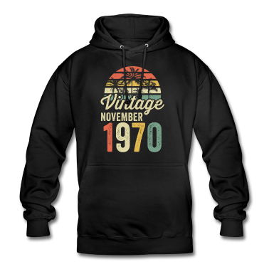 50 Geburtstag Geschenk Hoodie - 50. Geburtstag Männer Vintage since November 1970