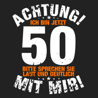 Motiv 50.Geburtstag Ü50 Lustiger Spruch
