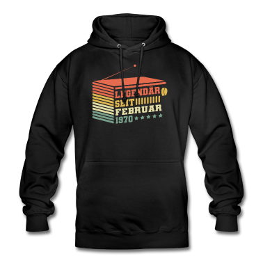 50 Geburtstag Geschenk Hoodie - Geburtstag 1970 Februar legendär