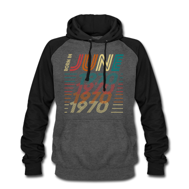 50 Geburtstag Geschenk Hoodie - Geburtstag Juni 1970- 50. Geburtstag Geschenk