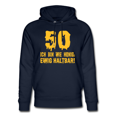 50 Geburtstag Geschenk Hoodie - Honig 50. Geburtstag